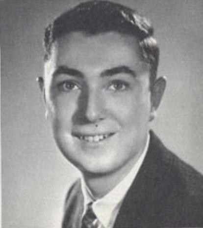 Picture of Geoffrey Caldwell from the yearbook